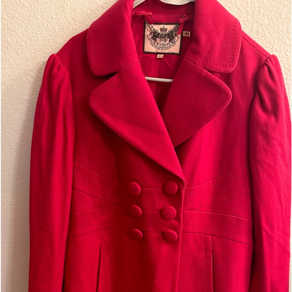 Original pink coat from Juicy Couture.